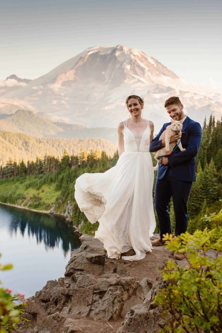 Wonderland Trail Elopement in Mount Rainier