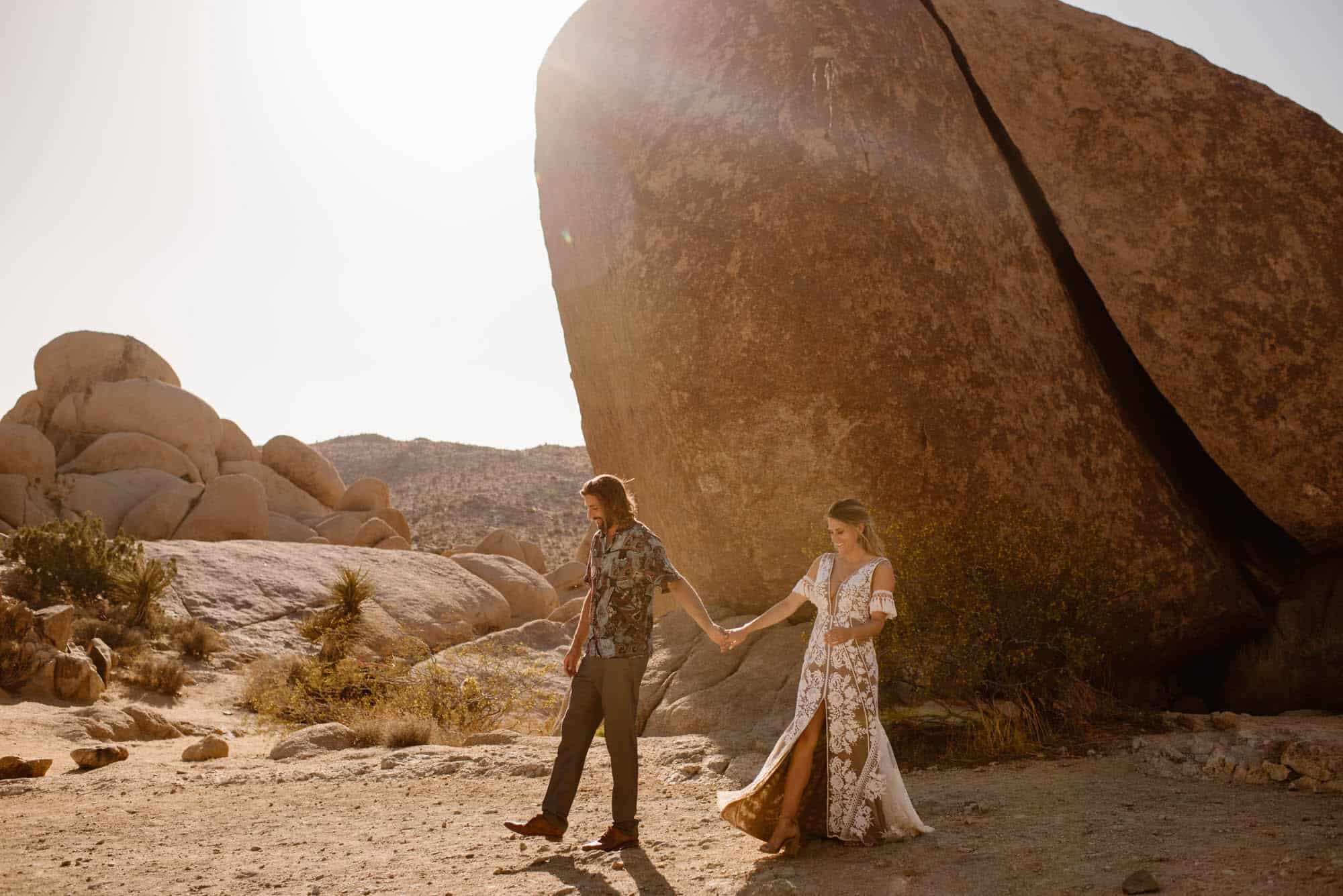 Joshua Tree Wedding at Split Rock