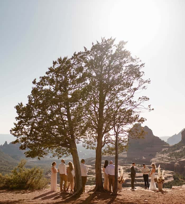 Family Off Road Elopement + Intimate Dinner in Sedona