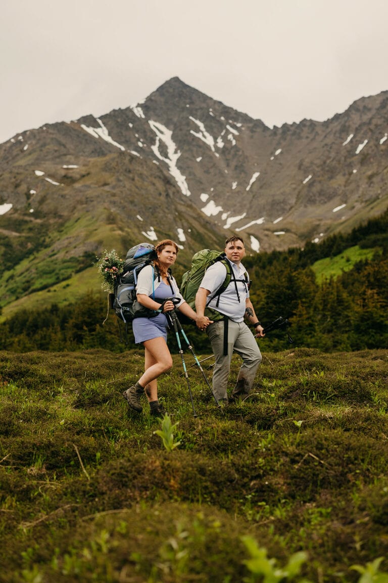 Alaska Backpacking Elopement