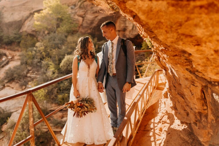 Zion National Park Fall Elopement